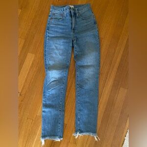 Women’s Madewell Blue Jeans - The Perfect Vintage Jean